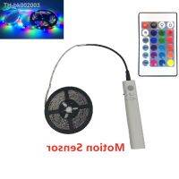 ✲卍﹍ LED Strip With Motion Sensor DC5V SMD2835 Cabinet Lamp Tape Led Lights Waterproof Battery Conector Tira LED TV For Room Light