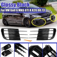 ไฟตัดหมอกฝากระโปรงหน้ารถยนต์ฝากระโปรงคิ้วกันลมสำหรับ VW Volkswagen Golf 6 MK6 VI GTI R R20 2008-2013เฉดสีไฟตัดหมอก