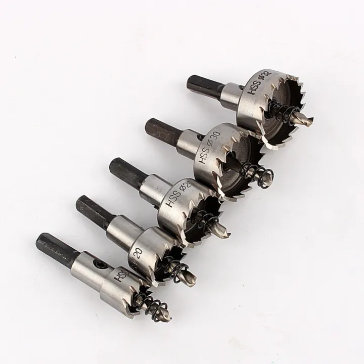 HSS Stainless Steel Drill Bit Metal Heavy Duty Hole Saw Cutter tool