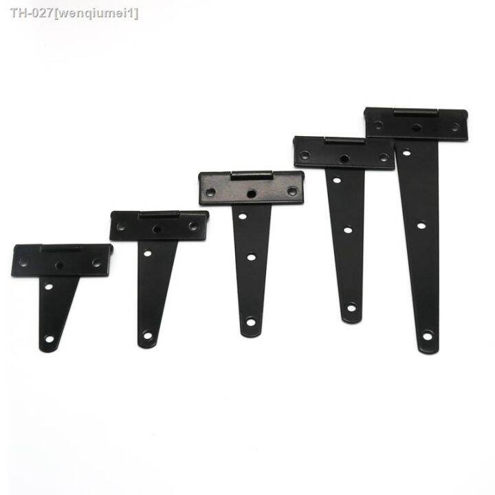 1-pcs-black-paint-t-shape-triangle-hinge-cabinet-shed-wooden-door-gate-hinges-hardware