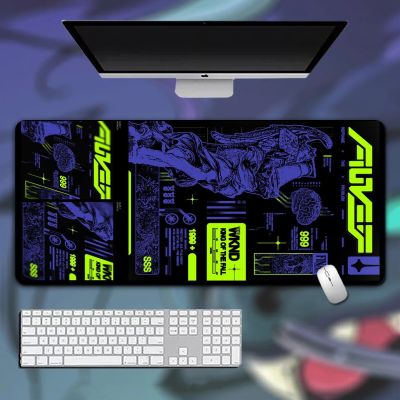 【jw】✗♕  900x400 Mousepad Edgerunners Game Accessories Office Computer 700x300 Desk