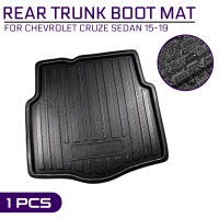 รถด้านหลัง Trunk Anti-Mud COVER พรมสำหรับ Chevrolet Cruze Sedan 2015 2016 2017 2018 2019ชั้น Mate