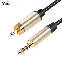 ⚡ จัดส่งที่รวดเร็ว ⚡ Digital Coaxial Audio Video Cable Hdtv Stereo Spdif Rca To 3.5mm Male Jack Plug Line For Tv Amplifier