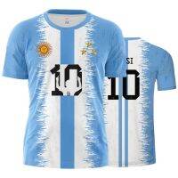 2023 NewBoys และ Girls Flag Of Argentina 3D พิมพ์เสื้อยืด,เสื้อคอกลมลำลอง,กีฬาฤดูร้อน Topmen Clothinggraphic T เสื้อ