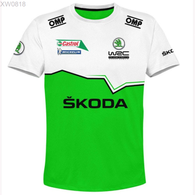 2023 NEW Skoda (สต็อกเพียงพอ) D021 3D T Shirt T SHIRTคุณภาพสูง size:S-5XL