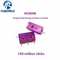 10Pc~100Pcs Kailong HCNHK Zijin Micro Switch 150Million Click Lifespan Computer Game Mouse Switches Purple Gold Dustproof Button