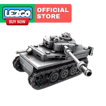 LEGO WWII TIGER TANK  Created by JD Brick