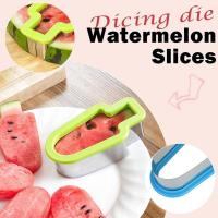 Watermelon Slicer Cutter Tool Stainless Steel Fruit Cutter Mold M2V1