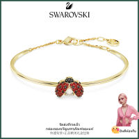 ?Swarovski?(เร็ว ๆ นี้) Idylia Ladybug สร้อยข้อมือเพชรสีแดง, S925 สร้อยข้อมือแฟชั่นสตรีเงินสเตอร์ลิง, ของขวัญวันเกิดวันวาเลนไทน์