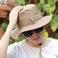 WILD BOY นาฬิกาผู้ชายแบบมีปีกกว้าง,หมวกบังแดดสวนคอปก Topi Bucket Flap หมวกไต่เขา