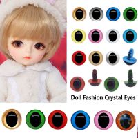 COME 10pcs/5 pairs คุณภาพสูง DIY สำหรับตุ๊กตา BJD ตาพลาสติก ตุ๊กตาทำหัตถกรรม ของเล่นสัตว์เพื่อความปลอดภัย ลูกตา