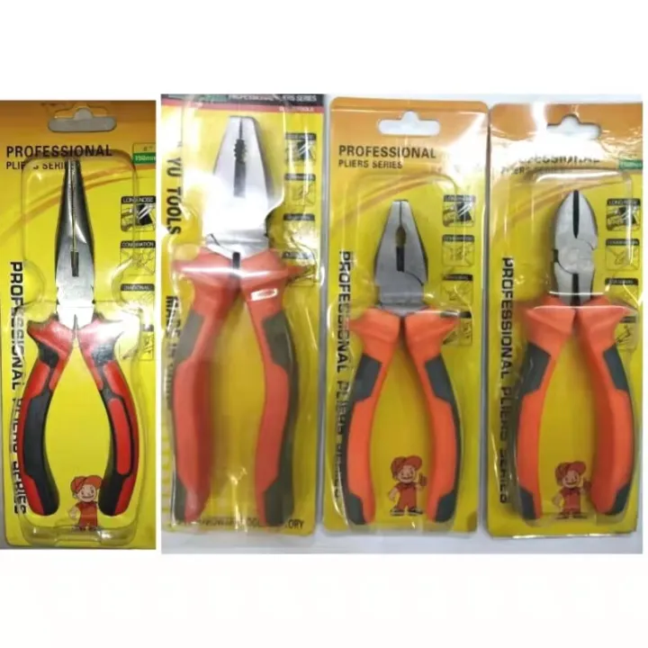 Combination pliers, long nose pliers, diagonal nose pliers Lazada PH