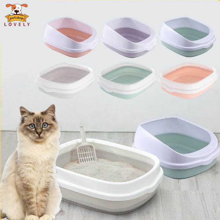 Cat Toilet Cat Litter Box With Scoop Litter Box For Cat Deodorization ...