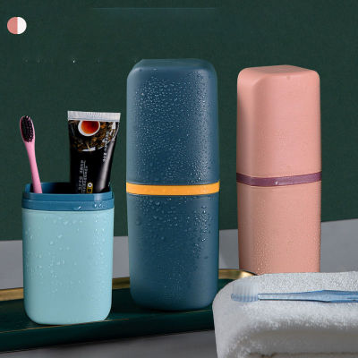 Portable Toothbrush Case Toothbrush Cup Camping Toothbrush Case Toothpaste Holder Travel Toothbrush Case