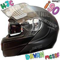 HJC i90 DAVAN MC5SF [ ยกคาง ] [ แว่น 2 ชั้น ] [ นวมถอดซักได้ ] [ มีช่องเว้า ] [ กิ๊ฟล็อค ]