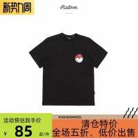 MALBON Korean Original Single Round Neck Embroidery Solid Color T-Shirt Mens And Womens Golf Tops