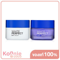 LOreal Paris Set 2 Items White Perfect Day 50ml + Night Cream 50ml ลอรีอัล ปารีส เซทผลิตภัณฑ์บำรุงผิว เดย์ครีมและไนท์ครีม