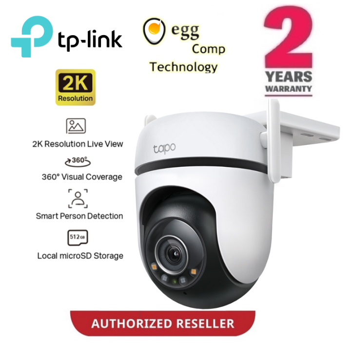 TP-LINK Tapo C520WS Outdoor Pan/Tilt Security Wi-F- Camera Lazada