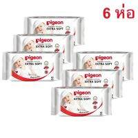 ♞﹍ กระดาษเปียกพีเจ้น Baby Wipes โฉมใหม่ หนานุ่มกว่าเดิม บรรจุ 82 แผ่น x 6