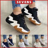 【Ready Stock】 ☎❡ C39 raya Ready stock fashion sneakers women kasut sport shoes wanita hitam plus size 35-43 white/black/blue
