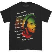 Hot sale Bob MARLEY Band T-Shirt Strong You Never Know How Strong You Are Official Merchandise T-Shirt - Adult T-Shirt  Adult clothes