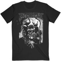 Hot sale Megadeth Hi-Con Vic Official Merchandise T-Shirt - Adult T-Shirts - Mens T-Shirts  Adult clothes