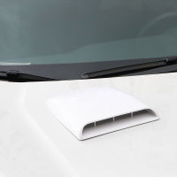 LEEPEE Universal Car Hood Scoop Car Styling Air Outlet Cover Decoration Air Flow Intake Vent Cover