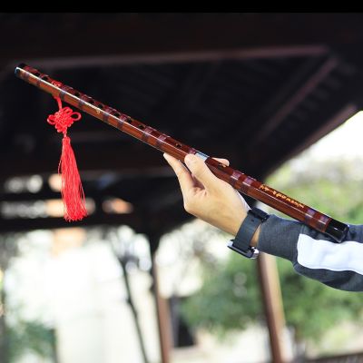 ขลุ่ยไม้ไผ่เครื่องดนตรีชนิดเป่ามืออาชีพ CD E F G จากจีนที่มีคุณภาพสูงคีย์ Dizi Transversal Flauta ดั้งเดิม