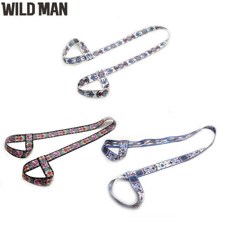 Digital Printed Yoga Mat Strap Adjustable Sling Shoulder Carrying Strap