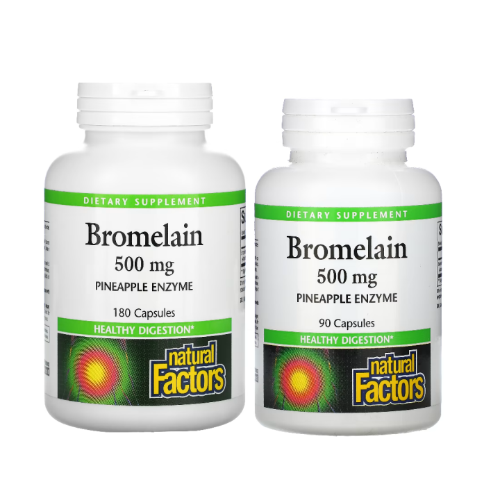 Natural Factors Bromelain 500 mg 90/180 Capsules Lazada PH