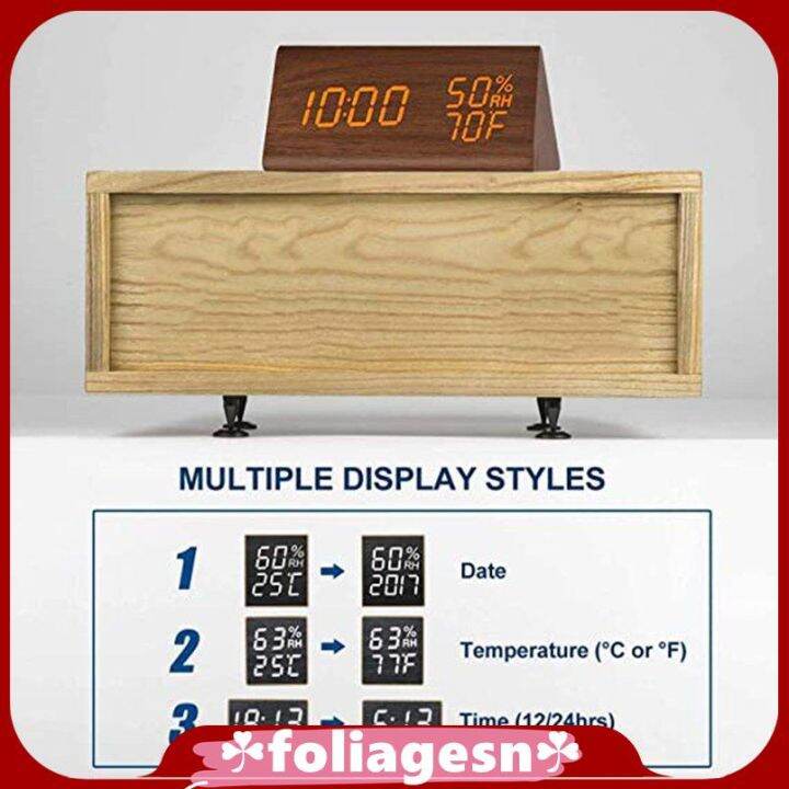 fx08-นาฬิกาไม้-led-ทรงหมอน-นาฬิกาสไตล์มินิมอล-ตั้งปลุกได้-3-เวลา-นาฬิกาตั้งโต๊ะ-นาฬิกาปลุก-นาฬิกาดิจิตอล-พร้อมส่ง-f-pdo