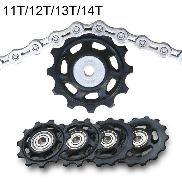 KBOXING Road Bike Cycling Rear Derailleur 11T 12T 13T 14T Pulley Jockey