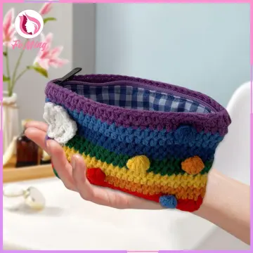 Rainbow clutch clearance purse