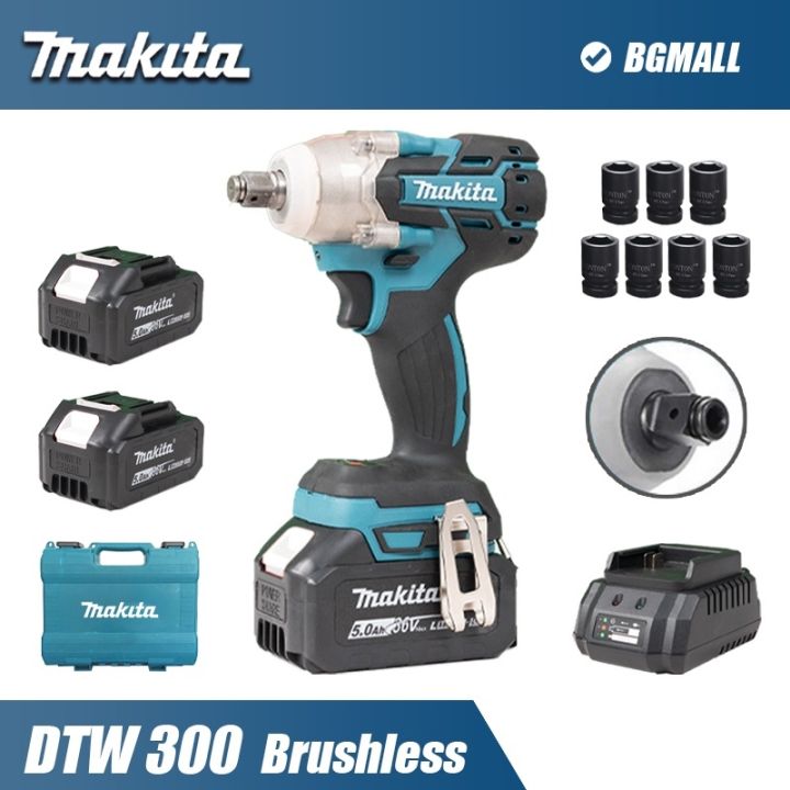 Makita 5.0Ah 36V Wireless Cordless Impact Wrench Brushless