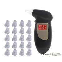 【Hot-Selling】 Amir Brothers Professional Digital Tester Breath Tester Breathalyzer Breathalyser Breath Tester พร้อมปากเป่า20ชิ้น