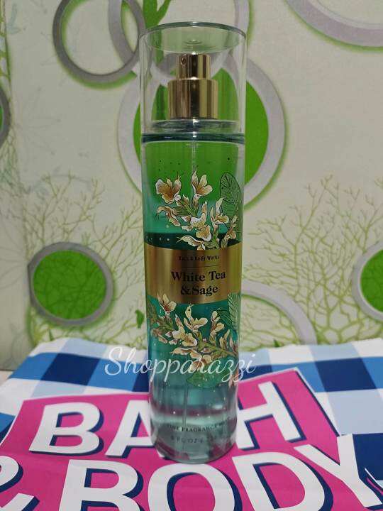 Bath and Body Works White Tea and Sage Fine Fragrance Mist 236ml