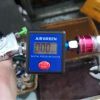 Airbrush Electronic Pressure Regulator LCD Digital Display Air Pressure Meter jet Air Pressure Gauge
