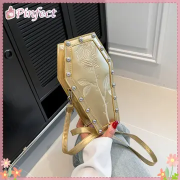 Goth Messenger Bag Purses and Handbags for Women Skull Crossbody Bag  Studded Rock Rivet Shoulder Bag - China Women Bag and Shoulder Women Bag  price