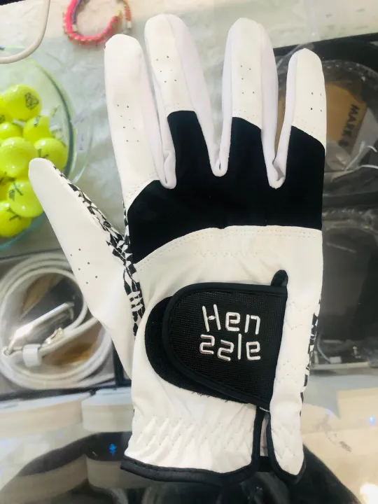 HENZZLE Golf Glove Longer Lasting Enhance Grip for Men Wore RIGHT Hand [Royal Golf Shop] Lazada PH