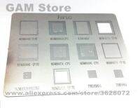 【Direct-sales】 Stereo Mall สำหรับ BGA Stencil MSM8996 MSM8992 MSM8974 CPU RAM PMI8994 BCM4339HKUBG Reball IC Sodering ความร้อนแม่แบบ Thicken จัดส่งฟรี