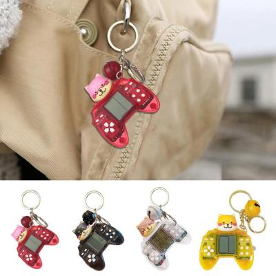 Game Machine Keychain Electronic Game Console Keyring Fashionable Decoration Accessory for Backpacks Mobile Phones and Key Rings comfy