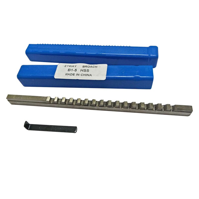 4mm B1 Push-Type Keyway Broache Metric Size HSS Keyway Cutting Tool for CNC s 