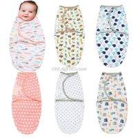 Newborn Baby Swaddle Blanket Soft Warm Wrap Spring Summer Sleepsack Infant Sleeping Bag for 0-2 Month Boys Girls