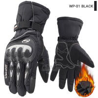 Black Winter Motorcycle Gloves Military Tactical Motocross Motorbike Moto Gloves Riding Biker Fleece Warm Full Finger Gloves Men