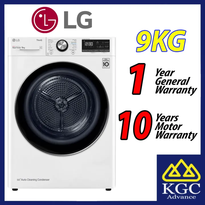 (Free Shipping) LG VDH9066WS 9kg Dual Inverter Heat Pump™Dryer with