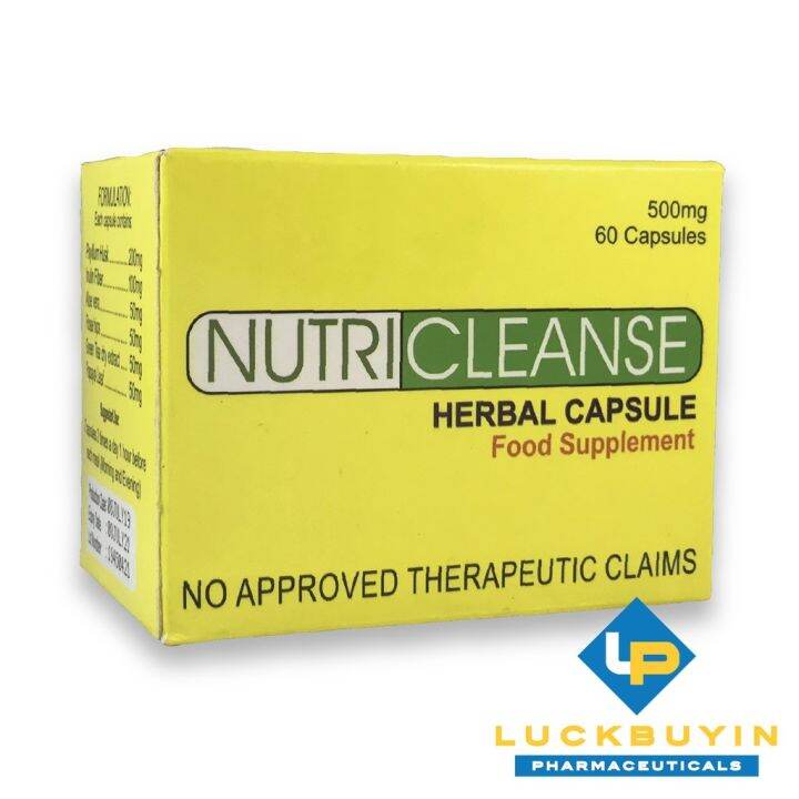 BRIGADA NUTRICLEANSE HERBAL DIETARY SUPPLEMENT CAPSULE (500MG X 60