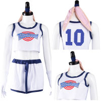 Space Jam Lola Bunny ชุดคอสเพลย์ชุดเครื่องแบบ Halloween Carnival Suit