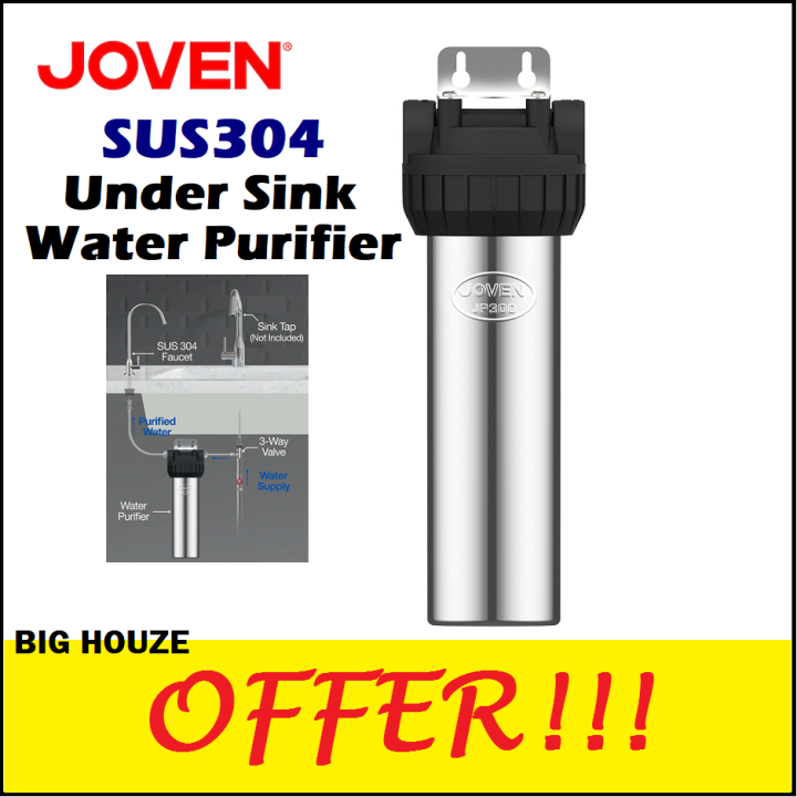 Joven JP300 Under Sink Water Purifier with Micron Activated Carbon Cartridge Filter JP300 Lazada