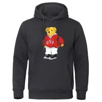 Sports Fashion Teddy Bear Singer Mens Hoodies Casual Comfortable Clothing Cartoons Loose New Hoody Casual Hip Hop Men Pullovers Size XS-4XL