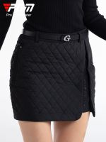 ₪✎ PGM golf clothing womens padded skirt autumn and winter warm womens skirt hip skirt soft and comfortable